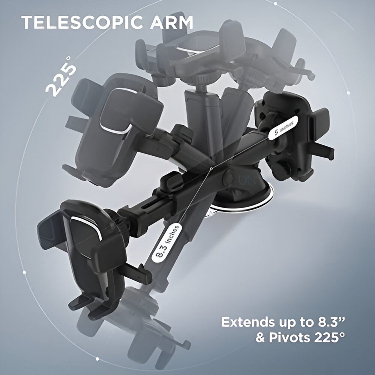 Adjustable Car Mount (Multicolour) Adjustable Car Mount (Multicolour)